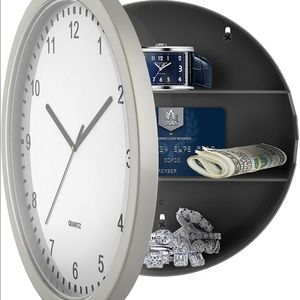 stalwart wall clock + safe